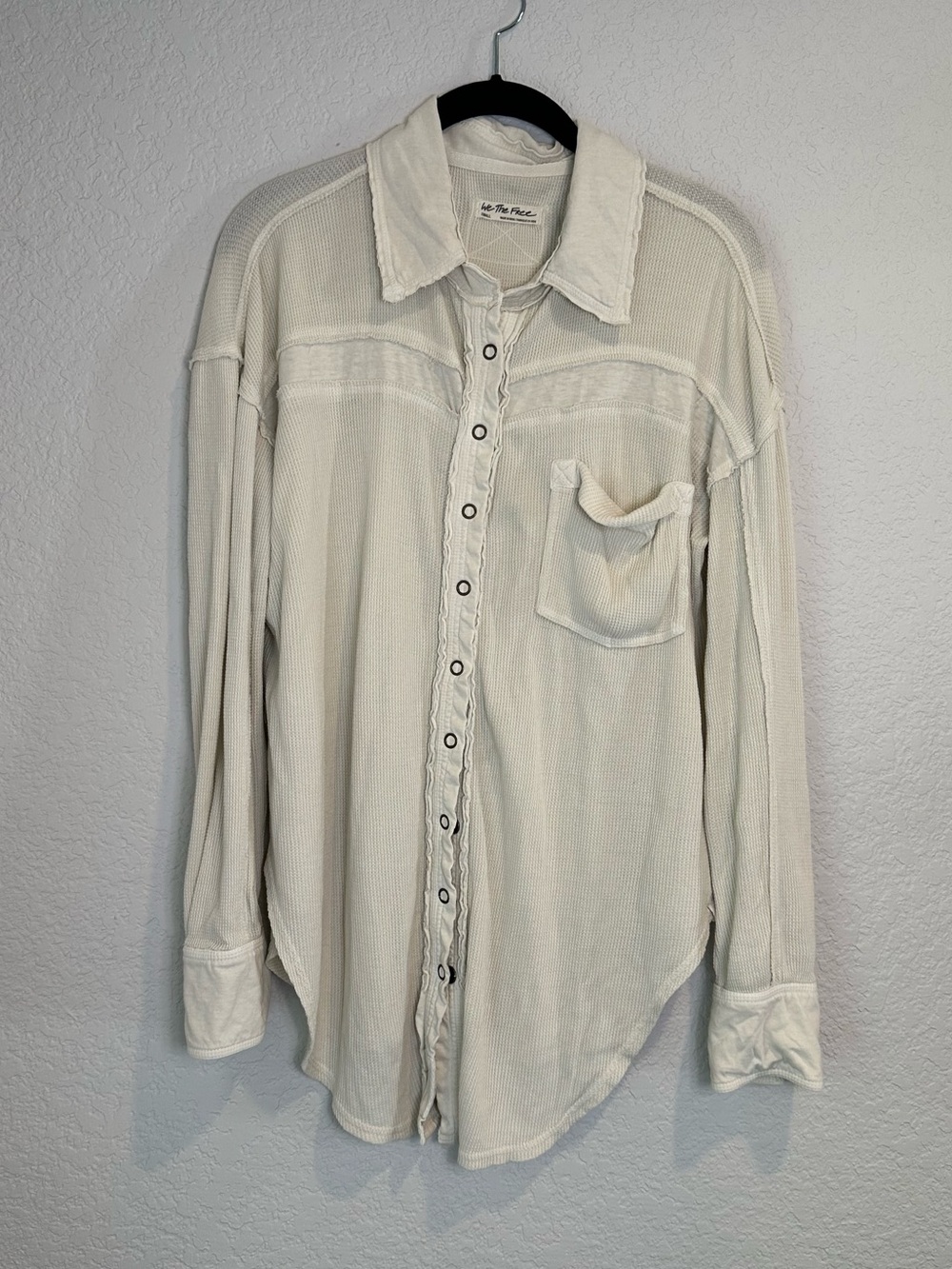 We The Free Angeles Shirt in Cream - Picture 6 of 7